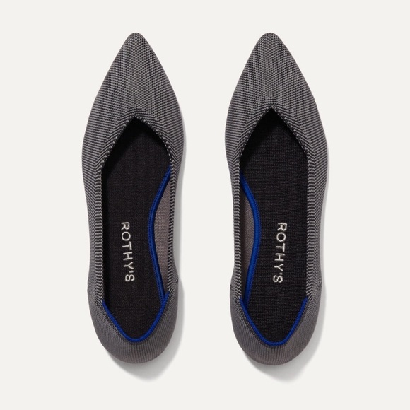 Rothy's Shoes - Rothy's | The Point in Cloud Gray Birdseye